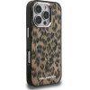 Karl Lagerfeld Case Iml Leopard Pattern Magsafe For Iphone 16 Pro Brown - (KLHMP16LHDLEOICW)