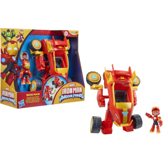 Hasbro Iron Man And His Awesome Friends: Vehicles And Playsets - Iron Man Mech (G1474)