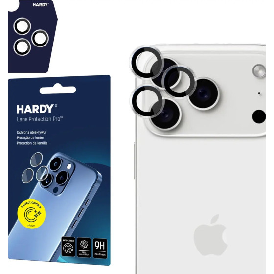 3MK Protection 3MK Hardy Lens Protection Pro Lens Glass For Iphone 17 Pro /17 Pro Max - Transparent - (159296-0)