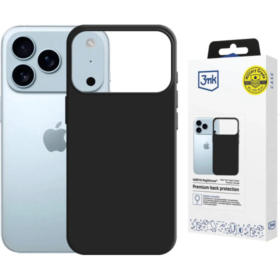 3MK Protection 3MK Hardy Magsilicone Case For Apple Iphone 17 Pro - Gray - (W-3SiMagGh-AIP17P-0)