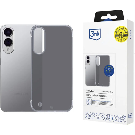 3MK Protection 3MK Just20g Matt Case For Samsung Galaxy S25 Edge - Matte Black - (W-3FrMatCas-SGS25E-0)