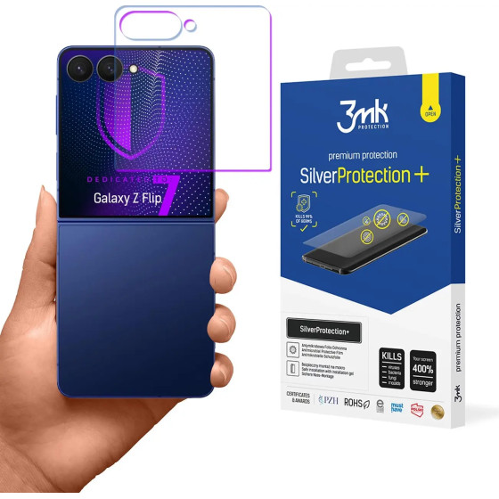 3MK Protection 3MK SilverProtection+ Protective Film For Samsung Galaxy Z Flip 7 - (W-3SPrtP-SGZF7-0)