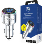 3MK Protection Transmitter 3in1 48W Qc Pd Pps USB-C USB-A 3MK Hyper Car Power Transmitter - (158617-0)