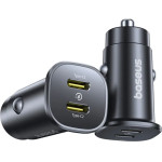 Baseus Gotrip 2 x USB-C 30W Car Charger - Black - (C00072300123-01)