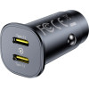Baseus Gotrip 2 x USB-C 30W Car Charger - Black - (C00072300123-01)