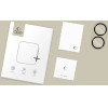 Tech-Protect Cam Fit+ Camera Cover For Iphone 17 - Clear - (28299-0)