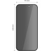 Tech-Protect Glass Spy+ 2-Pack Privacy Glass For Iphone 16 Pro Max /17 Pro Max - (28325-0)