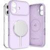 Tech-Protect Silicone Magsafe Case For Iphone 17 - Purple - (28401-0)