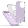 Tech-Protect Silicone Magsafe Case For Iphone 17 - Purple - (28401-0)