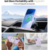 Tech-Protect Silicone Magsafe Case For Iphone 17 - Purple - (28401-0)