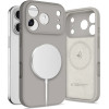 Tech-Protect Silicone Magsafe Case For Iphone 17 Pro - Gray - (28411-0)