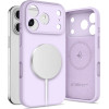 Tech-Protect Silicone Magsafe Case For Iphone 17 Pro - Purple - (28403-0)
