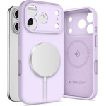 Tech-Protect Silicone Magsafe Case For Iphone 17 Pro - Purple - (28403-0)