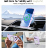 Tech-Protect Silicone Magsafe Case For Iphone 17 Pro - Purple - (28403-0)