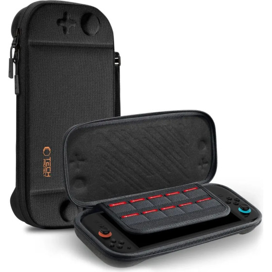 Tech-Protect Slim Pouch For Nintendo Switch 2 - Black - (28642-0)
