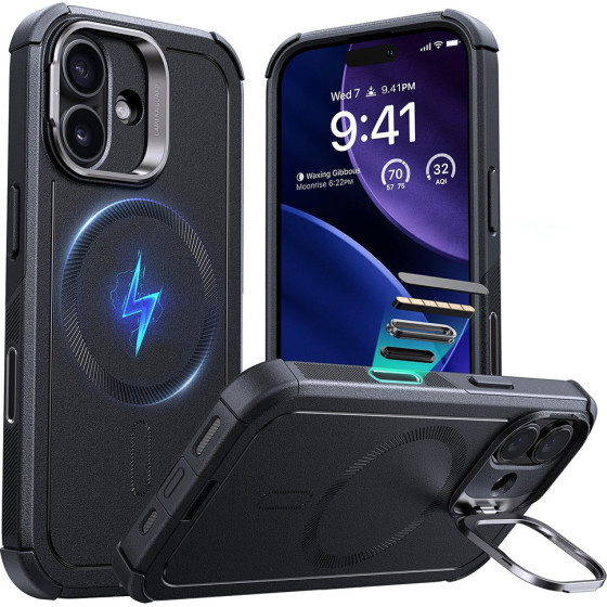ESR - Cyber Armor Kickstand - Iphone 17 - Black