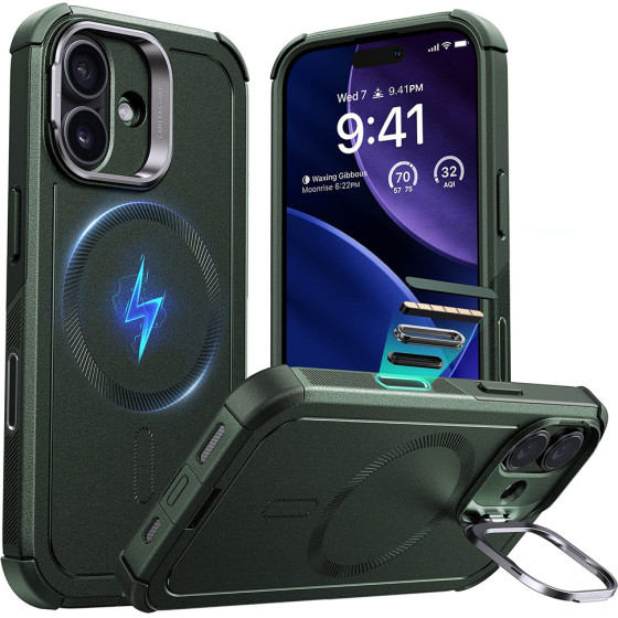 ESR - Cyber Armor Kickstand - Iphone 17 - Green