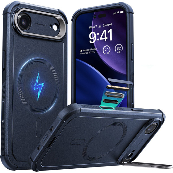 ESR - Cyber Armor Kickstand - Iphone 17 Air - Blue