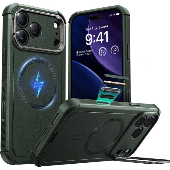 ESR - Cyber Armor Kickstand - Iphone 17 Pro Max - Green