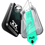 ESR - Tempered Glass Ultrafit (3 pack) - Iphone 17 / Iphone 16 Pro - Clear