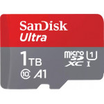 Sandisk Microsdxc Memory Card Ultra Android A1, 1TB, Class 10 / UHS-1 U1 - (SDSQUAC-1T00-GN6MN)