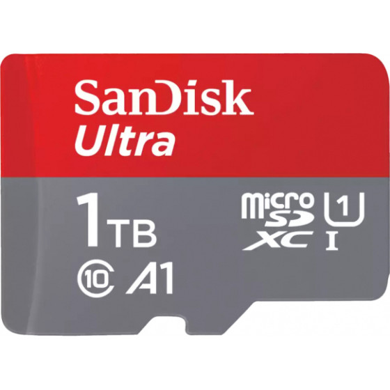 Sandisk Microsdxc Memory Card Ultra Android A1, 1TB, Class 10 / UHS-1 U1 - (SDSQUAC-1T00-GN6MN)