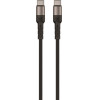 Setty Cable USB-C - USB-C 100W 1,0 m KSL-02 Black JO