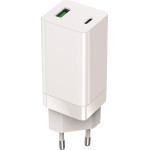 Setty Gan Wall Charger PD+Qc Usb + USB-C 65W LSI-02 White JO