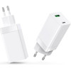 Setty Gan Wall Charger PD+Qc Usb + USB-C 65W LSI-02 White JO