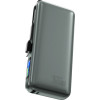 4sMarts Powerbank Enterprise 20000mAh 165W Ze Zintegrowanym Kablem USB-C Szary - (541603)