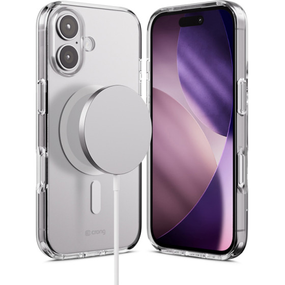 Crong Clear Mag Cover - Case Magsafe Iphone 17 (transparent) - (CRGCLRMIP1763TRS)