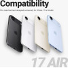 Crong Clear Mag Cover - Case Magsafe Iphone 17 Air (transparent) - (CRGCLRMIP1766ATRS)