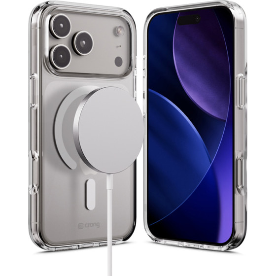 Crong Clear Mag Cover - Case Magsafe Iphone 17 Pro (transparent) - (CRGCLRMIP1763PTRS)