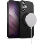 Crong Hybrid Frost Mag Cover - Case Magsafe Iphone 17 (black) - (CRGHFMIP1763BLK)