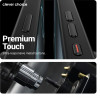 Crong Hybrid Frost Mag Cover - Case Magsafe Iphone 17 Pro (black) - (CRGHFMIP1763PBLK)