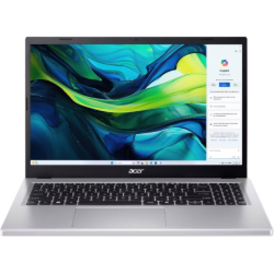 Acer Nb Aspire Go AG15-71P-79H9, 15.6'' Ips Fhd 1920x1080, Intel Cpu Core i7-13620H, 32GB RAM, Ssd 1TB M.2 NVME, Intel Uhd GRAPHICS, WIN11 HOME, Pure SILVER, 2YW/ 1YW For International travelers. - (NX.J4GET.00M)