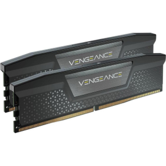 Corsair Memory Corsair Ram Dimm XMS5 Kit 2x32GB DDR5, 6000MHz, Latency 40-50-50-96, 1.35V, Vengeance RGB, Intel Xmp 3.0, BLACK, LTW. - (CMH64GX5M2D6000C40)
