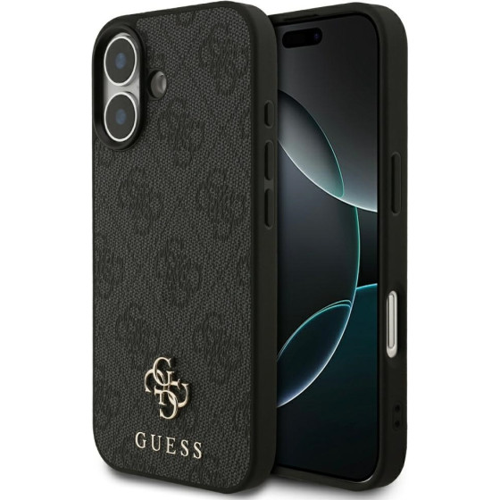 Guess 4G Small Classic Logo Magsafe Case For Iphone 17 Black - (GUHMP17SP4SM4MK)