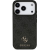 Guess 4G Small Classic Logo Magsafe Case For Iphone 17 Pro Black - (GUHMP17LP4SM4MK)