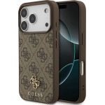 Guess 4G Small Classic Logo Magsafe Case For Iphone 17 Pro Brown - (GUHMP17LP4SM4MW)