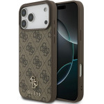 Guess 4G Small Classic Logo Magsafe Case For Iphone 17 Pro Max Brown - (GUHMP17XP4SM4MW)