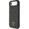 Guess Case 4G Strap Triangle Logo Magsafe For Iphone 17 Air Black - (GUHMP17MP4TSDPPSK)