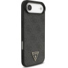 Guess Case 4G Strap Triangle Logo Magsafe For Iphone 17 Air Black - (GUHMP17MP4TSDPPSK)