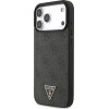Guess Case 4G Strap Triangle Logo Magsafe For Iphone 17 Pro Max Black - (GUHMP17XP4TSDPPSK)
