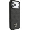 Guess Case 4G Strap Triangle Logo Magsafe For Iphone 17 Pro Max Black - (GUHMP17XP4TSDPPSK)