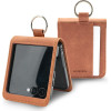 Mercury Basic Diary Case For Samsung Galaxy Z Flip7 Light Brown