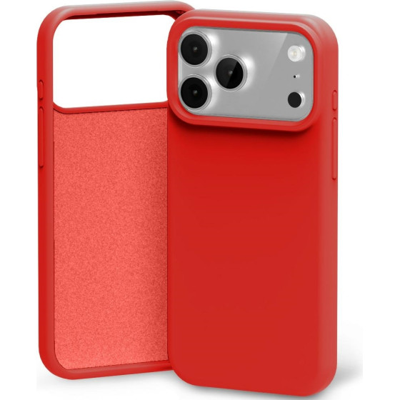 Mercury Etui Silicone Do Iphone 17 Pro Max czerwony