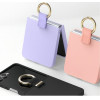Mercury Gold Ring Case For Samsung Galaxy Z Flip7 Pink