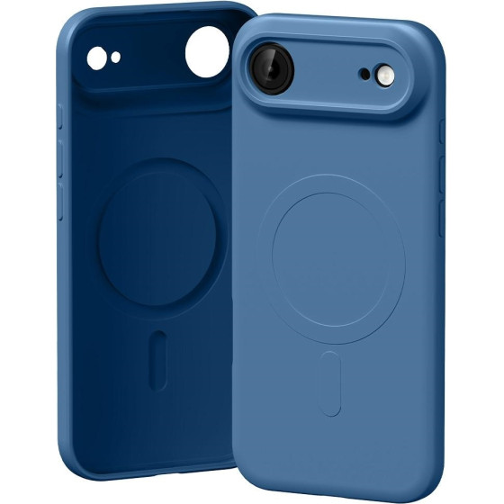 Mercury Semi-Silicone Magsafe Case For Iphone 17 Air Blue