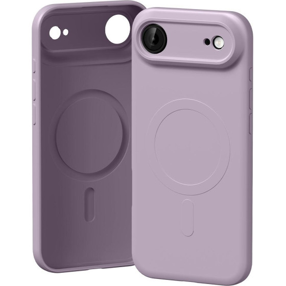 Mercury Semi-Silicone Magsafe Case For Iphone 17 Air Lavender Gray